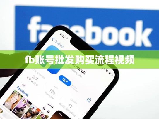 fb账号批发购买流程视频